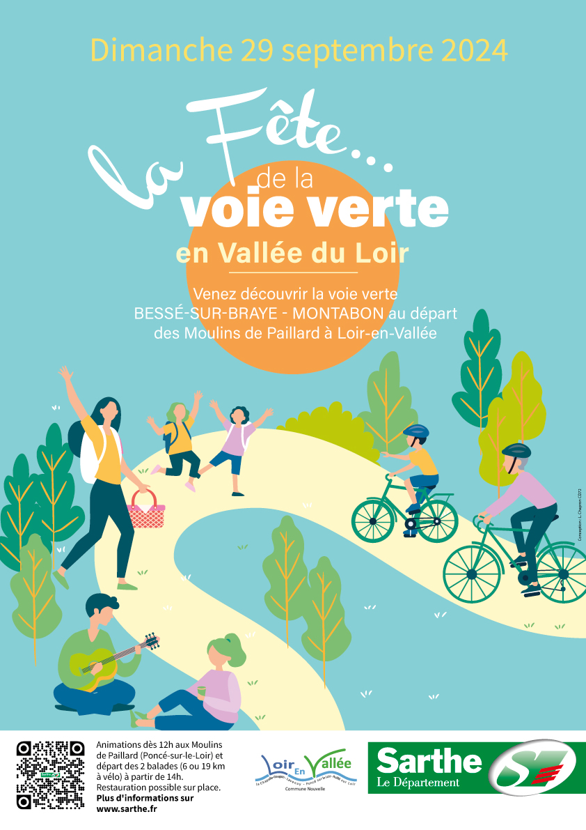 Fête de la voie verte en Vallée du Loir