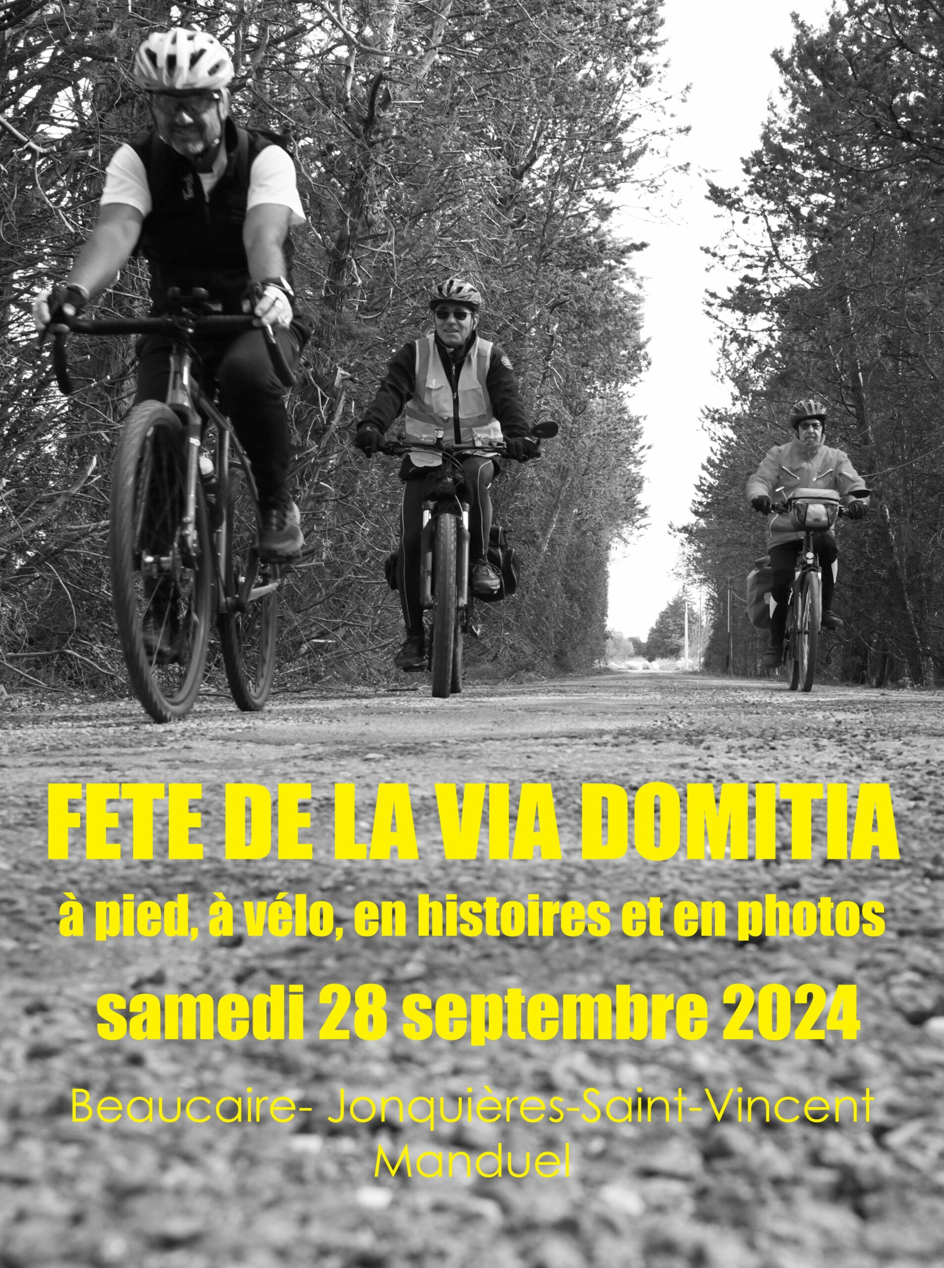 Fête de la Via Domitia à pied, à vélo en histoires et en photos