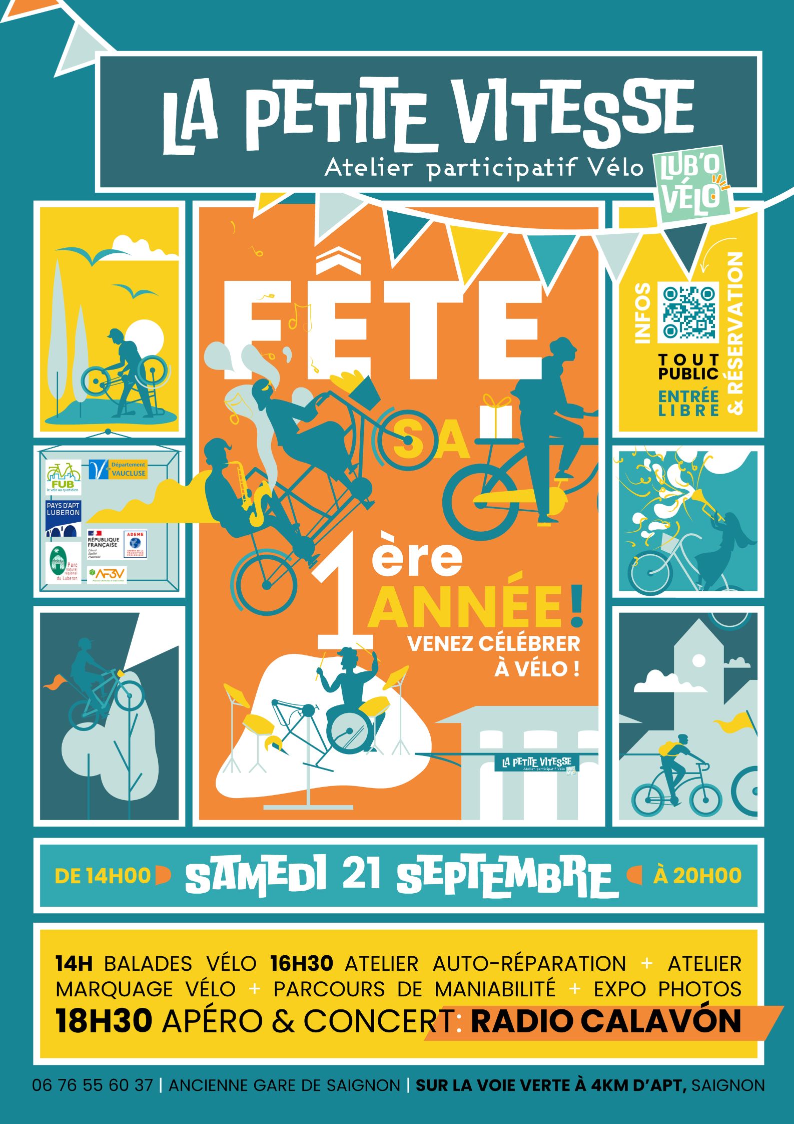 Fête des 1 an de La Petite Vitesse