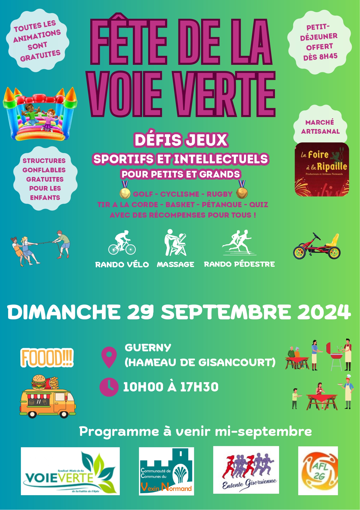 Fête de la voie verte à Gisancourt