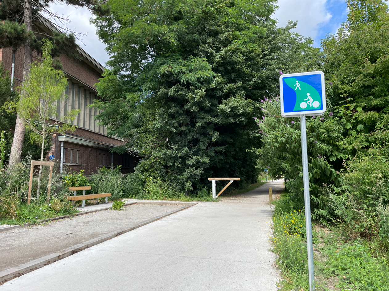 Balade inaugurale sur la voie verte du Ferrain