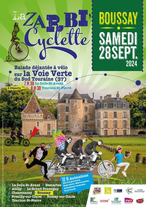 Fête de la zarbicyclette à Boussay